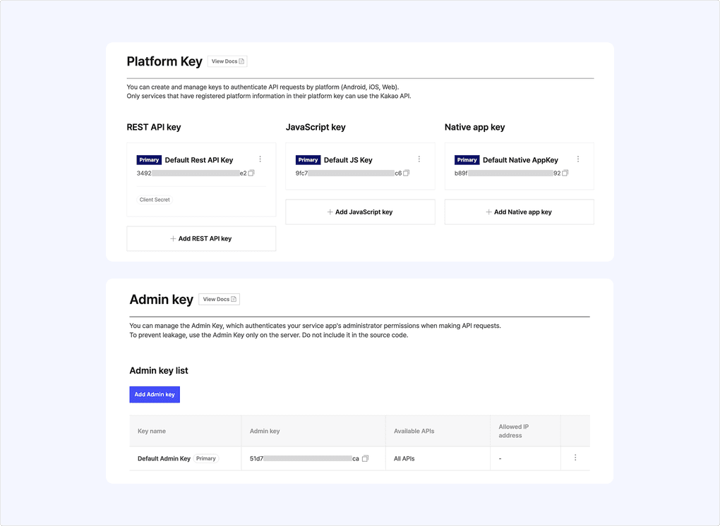 Tutorial > Getting started with Kakao API - Kakao Developers | Docs