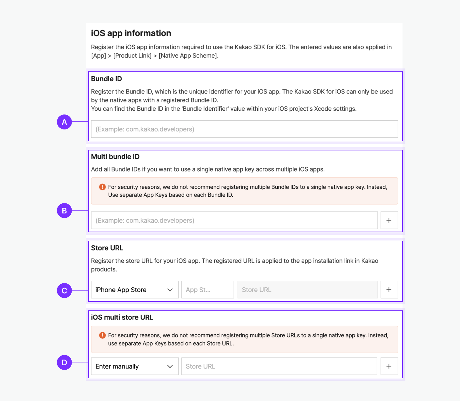How to set multi-bundle ID